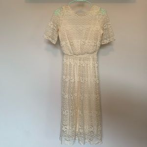 Women’s ASOS midi lace dress